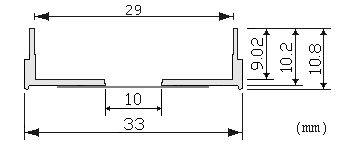 <strong><strong>29mm 玻底皿(玻底培養皿，激光共聚焦培養皿)</strong></strong>尺寸圖